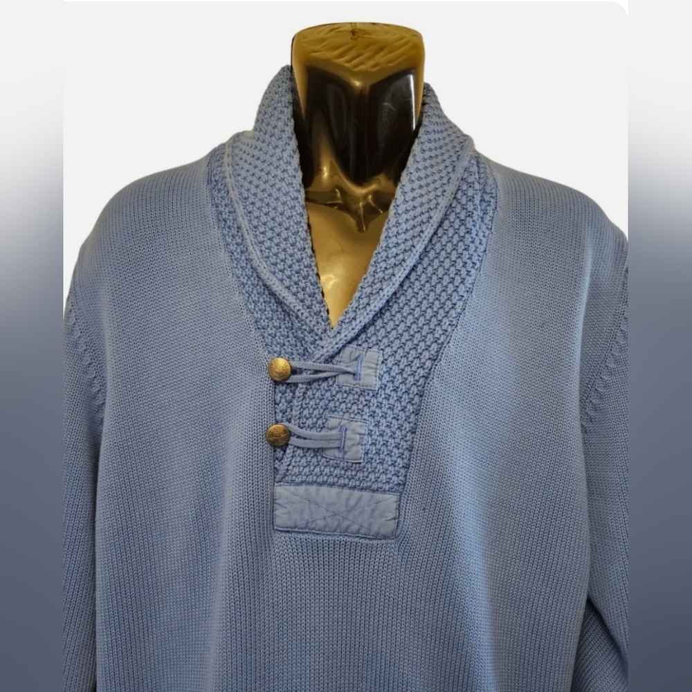 ESCALES Paris blue jumper size XXL 2XL - Picture 4 of 7